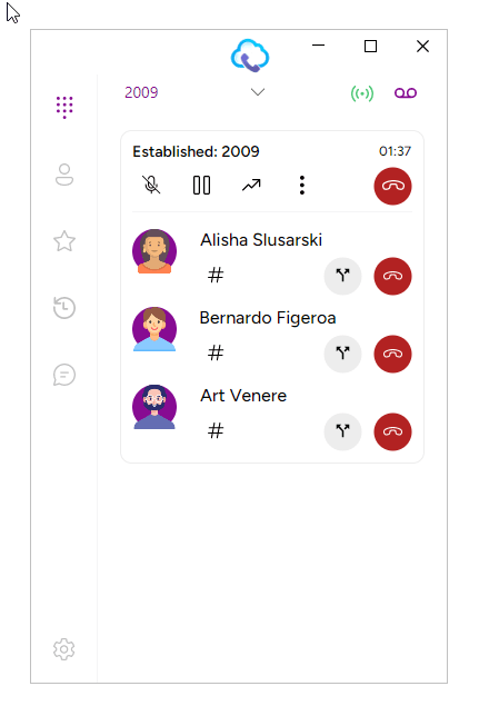 Multiple Merged Calls