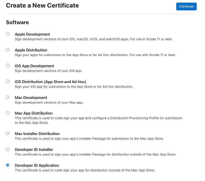 Creating a Certificate