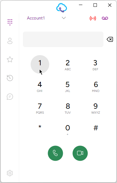 Dialling a Number