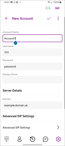 Account Details