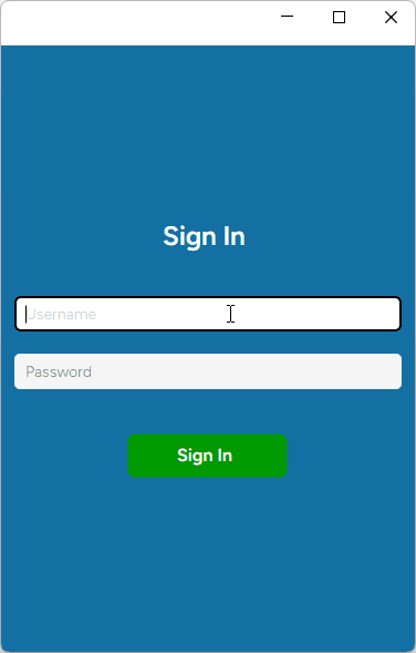 Signing In